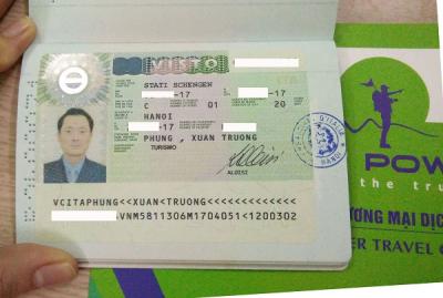 Chúc mừng anh anh Phùng Xuân Trường đã có được visa Schengen